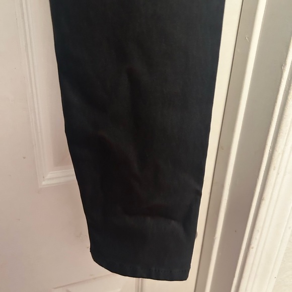 VILA Black Faux Leather Leggings - Picture 8 of 9